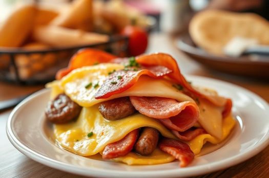 Meat Lovers Omelette
