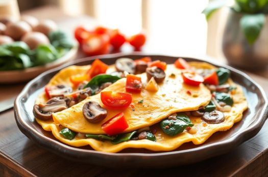 Veggie Garden Omelette