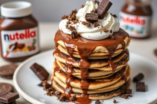 Nutella Overload Pancakes