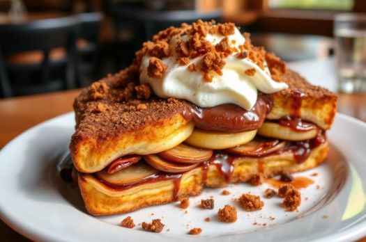 Stuffed Nutella French Toast