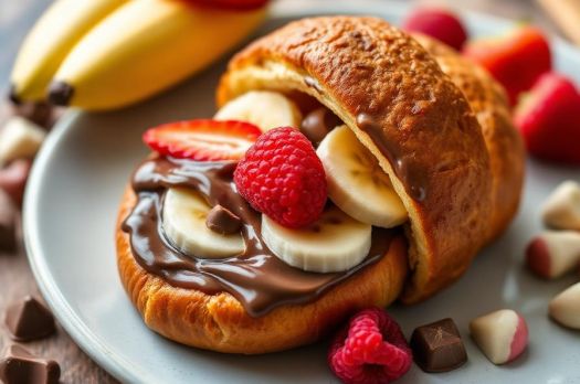 Nutella Berry Croissant