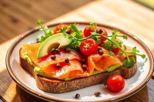 Smoked Salmon & Avocado
