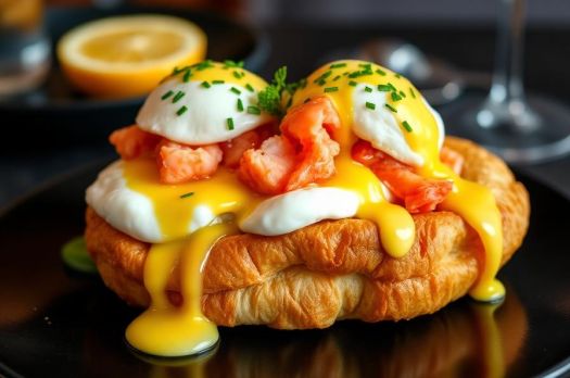 Lobster Benedict Croissant