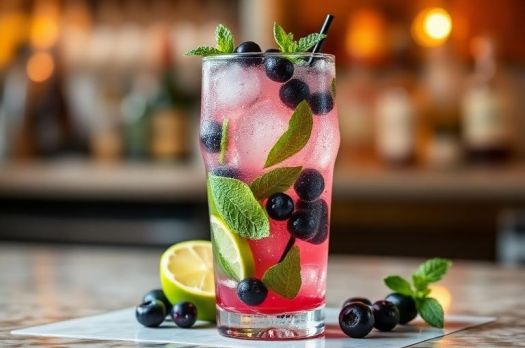 Blueberry Mojito