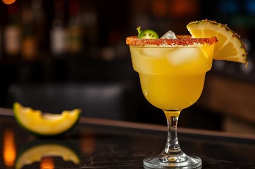 Spicy Pineapple Margarita