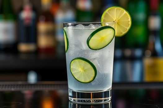 Cucumber Lime Fizz